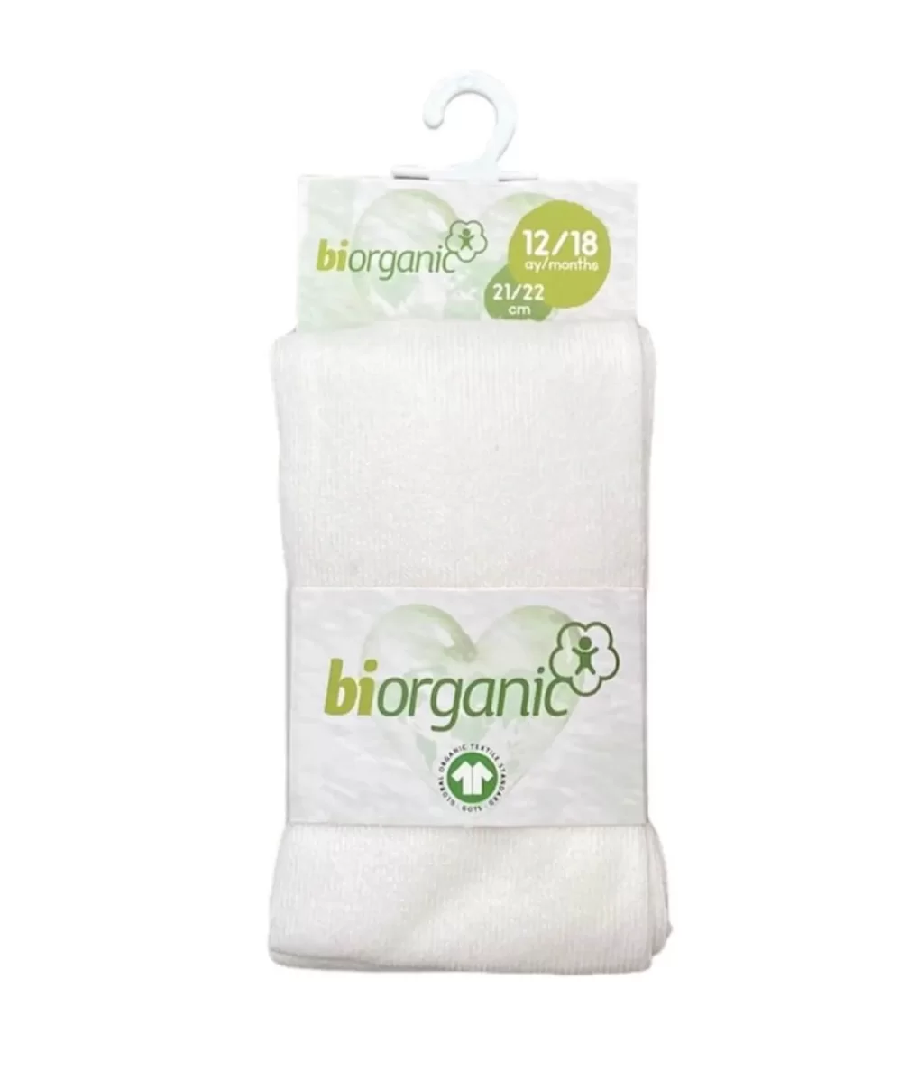 Bibaby Biorganic Basic Külotlu Çorap 68235 Ekru