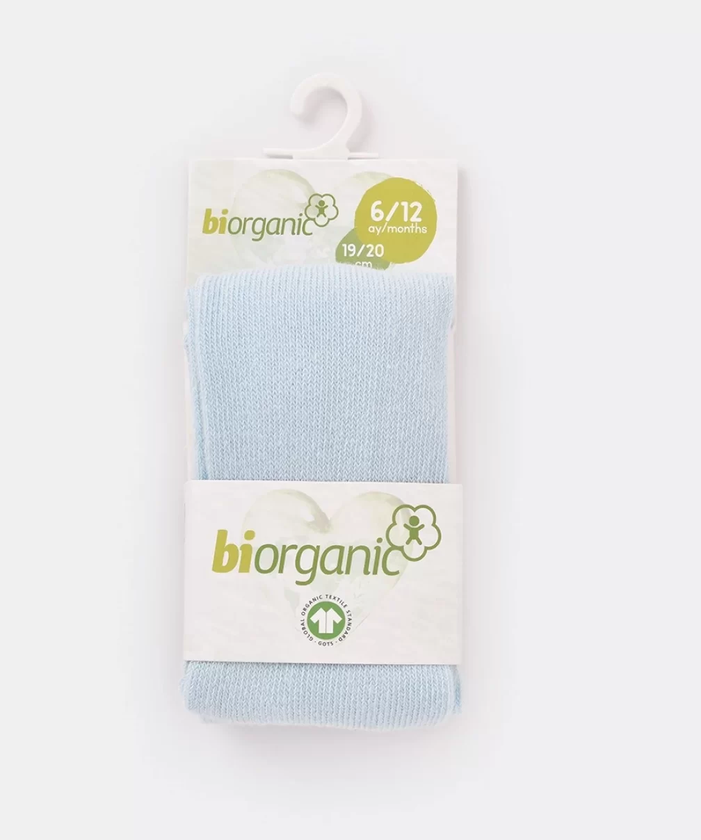 Bibaby Biorganic Basic Külotlu Çorap 68235 Mavi