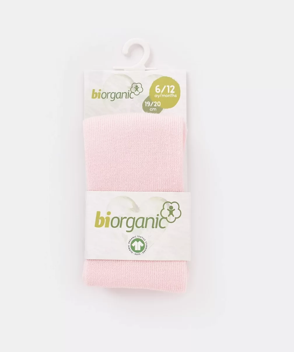 Bibaby Biorganic Basic Külotlu Çorap 68235 Pembe