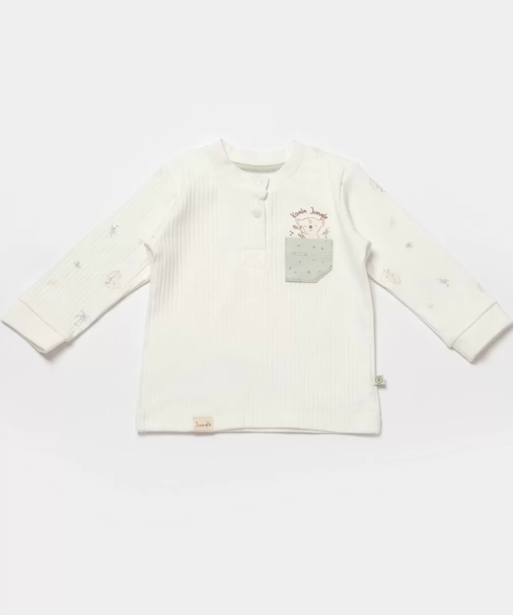 Bibaby Biorganic Koala Jungle 2Li Bebek Takım 59776 Mint