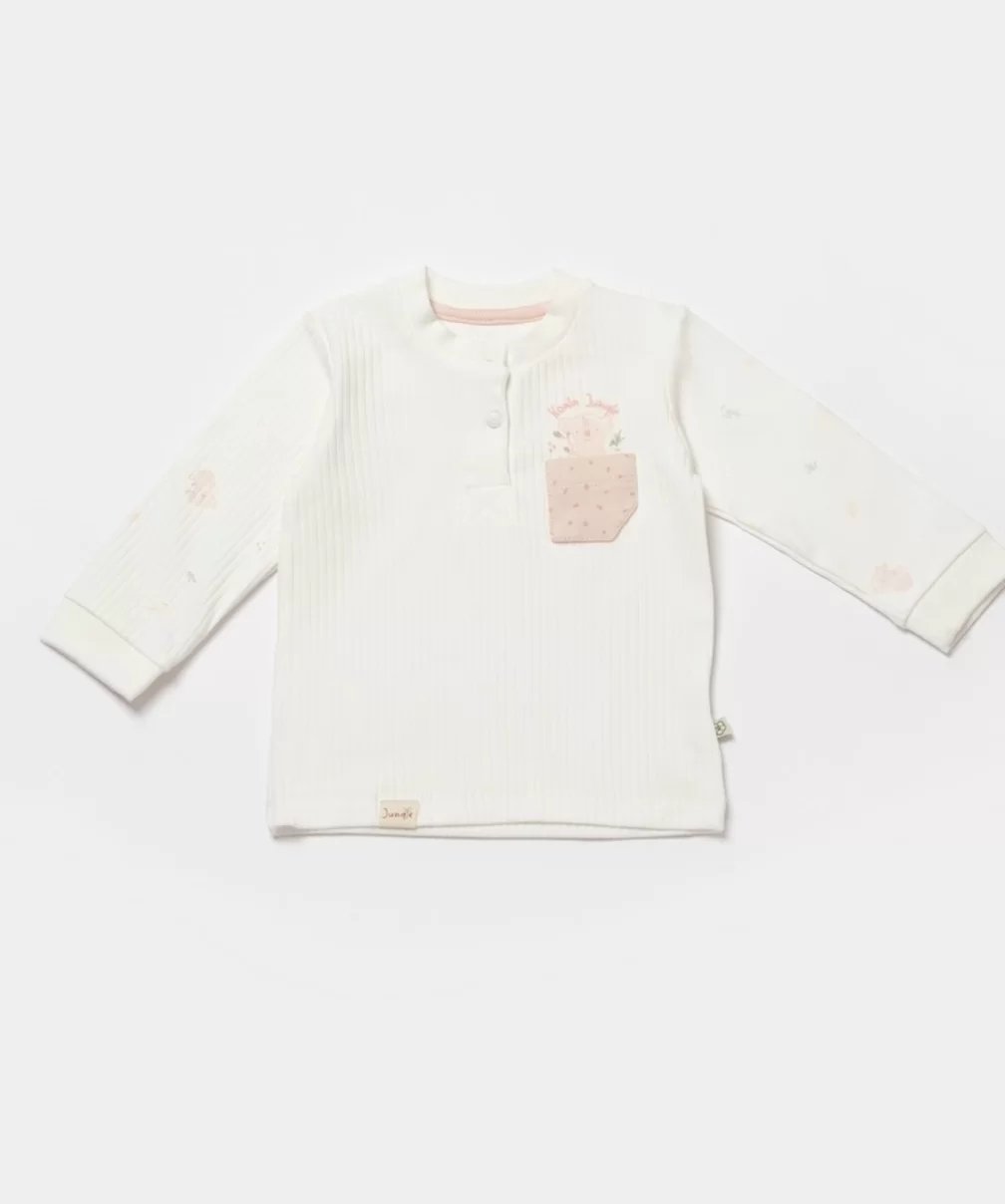 Bibaby Biorganic Koala Jungle 2Li Bebek Takım 59776 Pembe