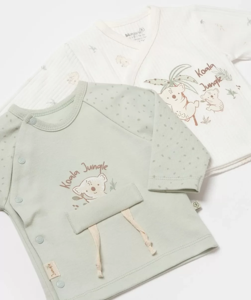 Bibaby Biorganic Koala Jungle 2Li Zıbın 73316 Mint