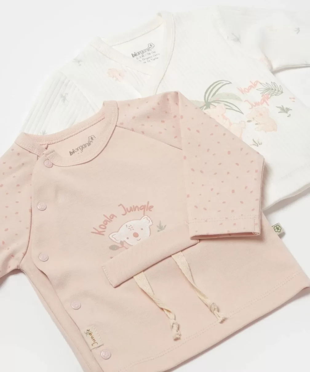 Bibaby Biorganic Koala Jungle 2Li Zıbın 73316 Pembe