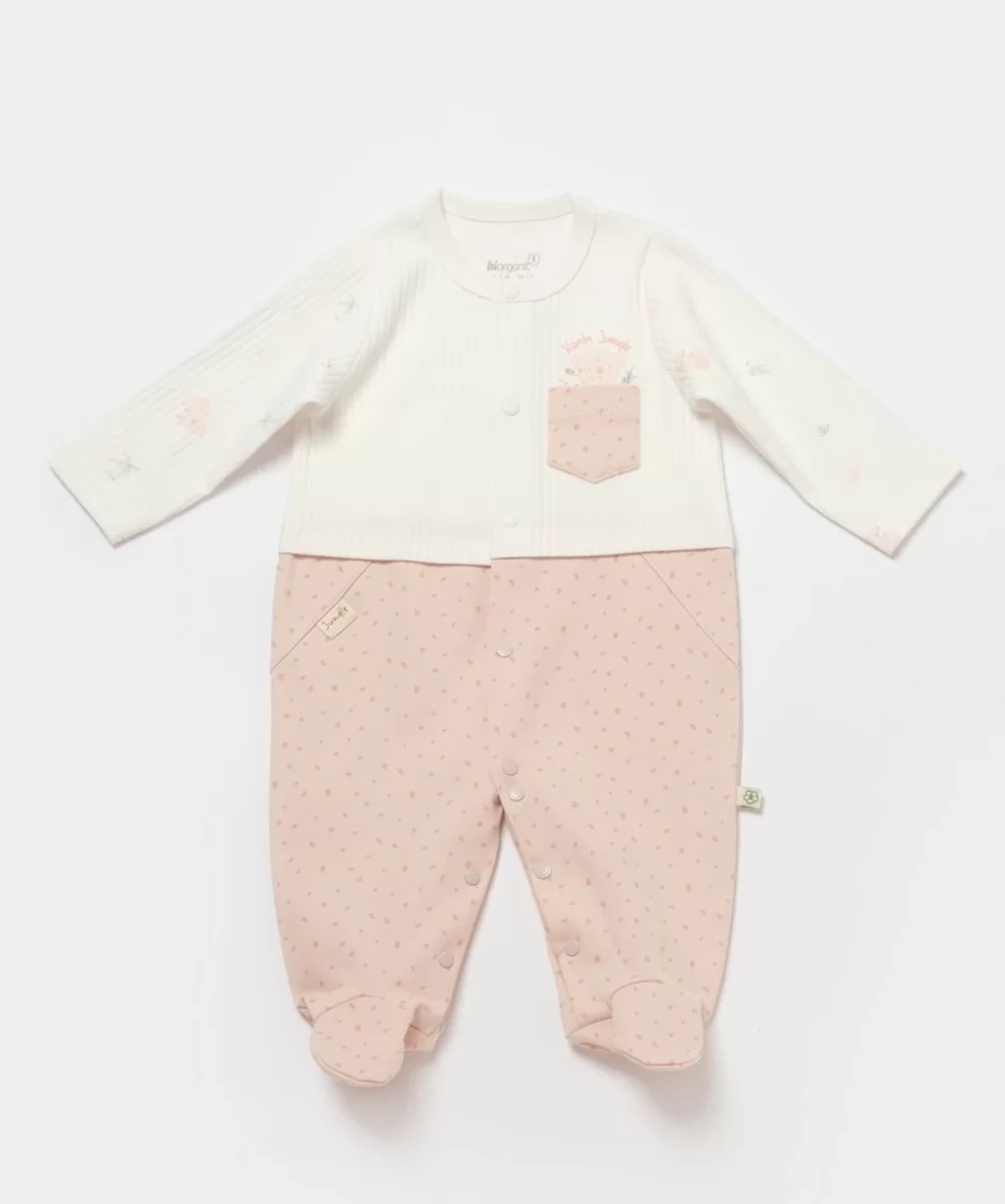 Bibaby Biorganic Koala Jungle Bebek Tulum 60733 Pembe