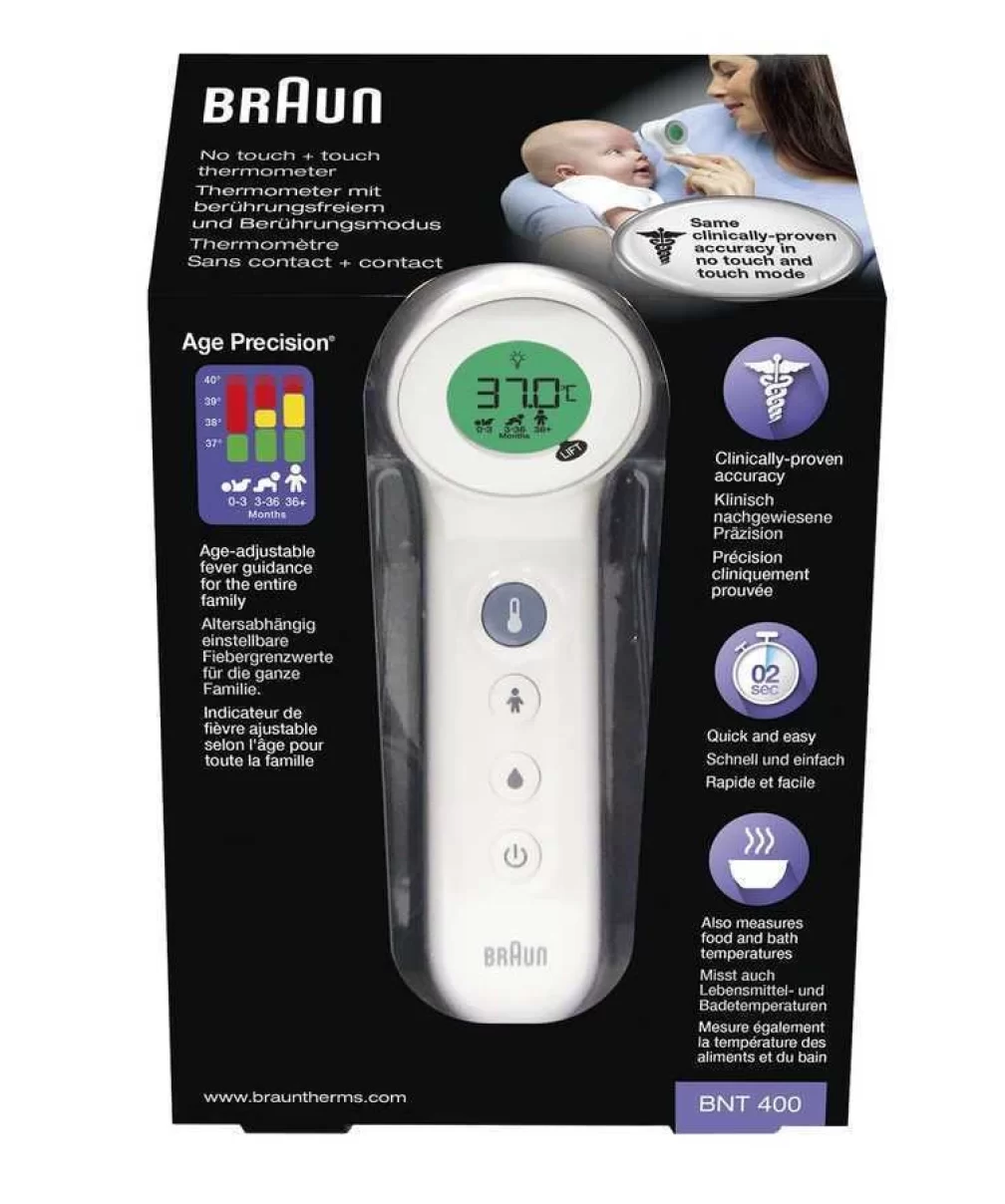 Braun BNT400WE Temassız Ateş Ölçer