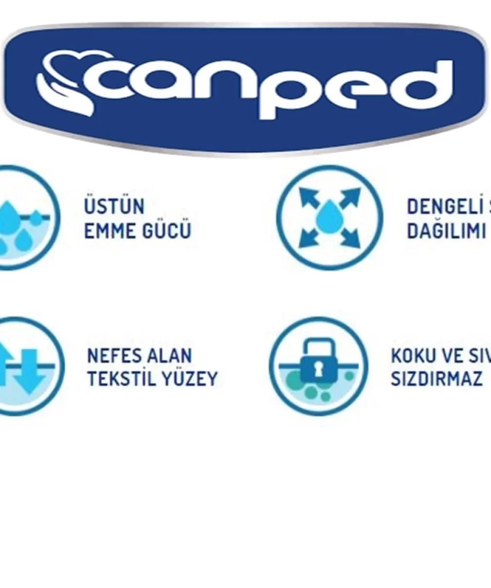 Canped Ultra Mesane Pedi L Beden Büyük Boy 10 Adet