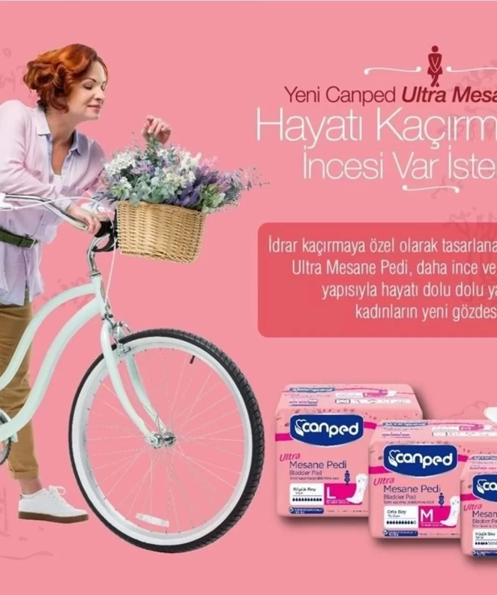 Canped Ultra Mesane Pedi L Beden Büyük Boy 10 Adet