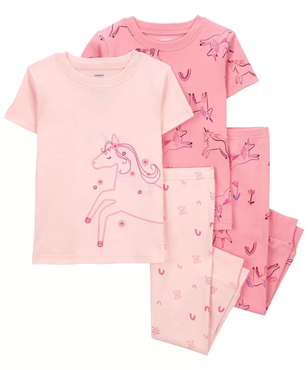 Carters Kız Bebek Pijama Set 1Q514410 Karışık Renkli