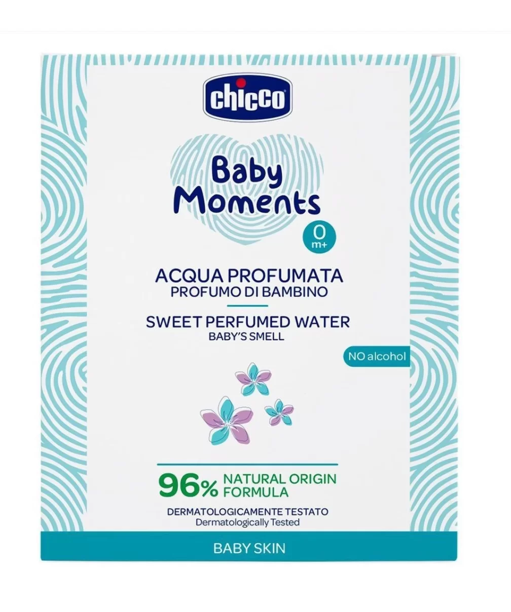 Chicco Baby Moments Doğal Su Bazlı Parfüm 100ml