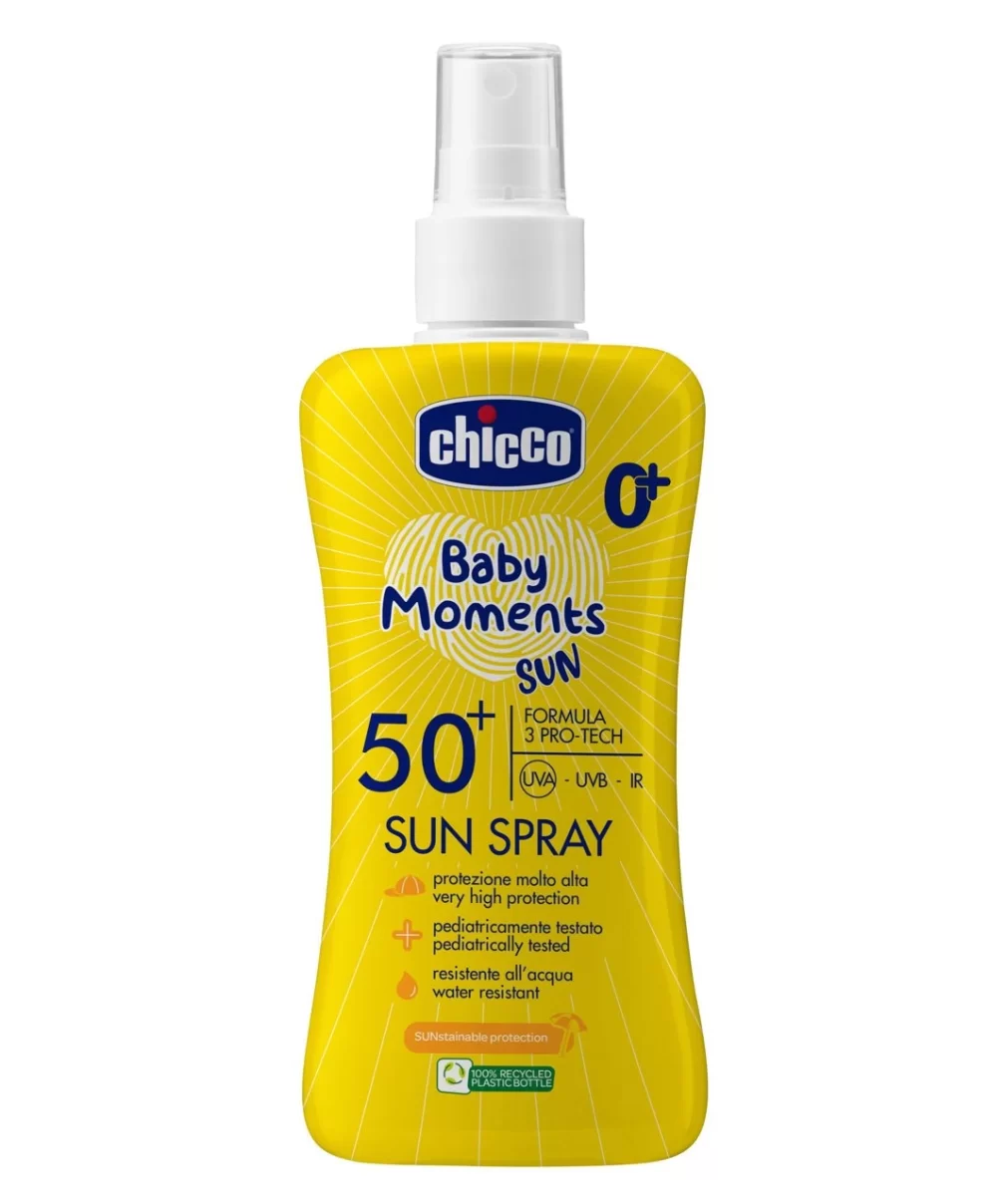 Chicco Baby Moments Sun Güneş Sprey Spf 50+ 150 ml + After Sun Hediye