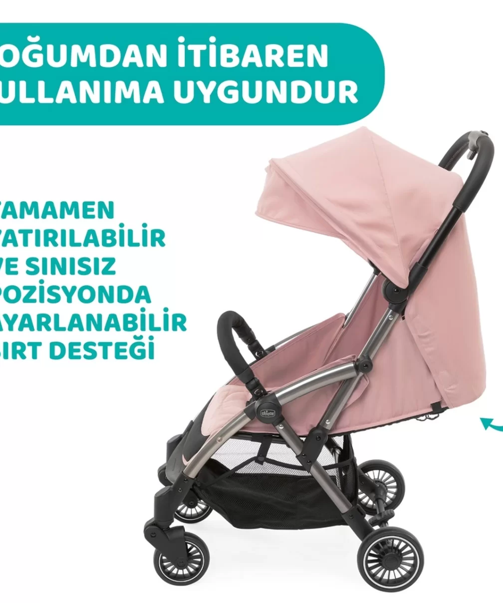 Chicco Cheerio Bebek Arabası Jet Black