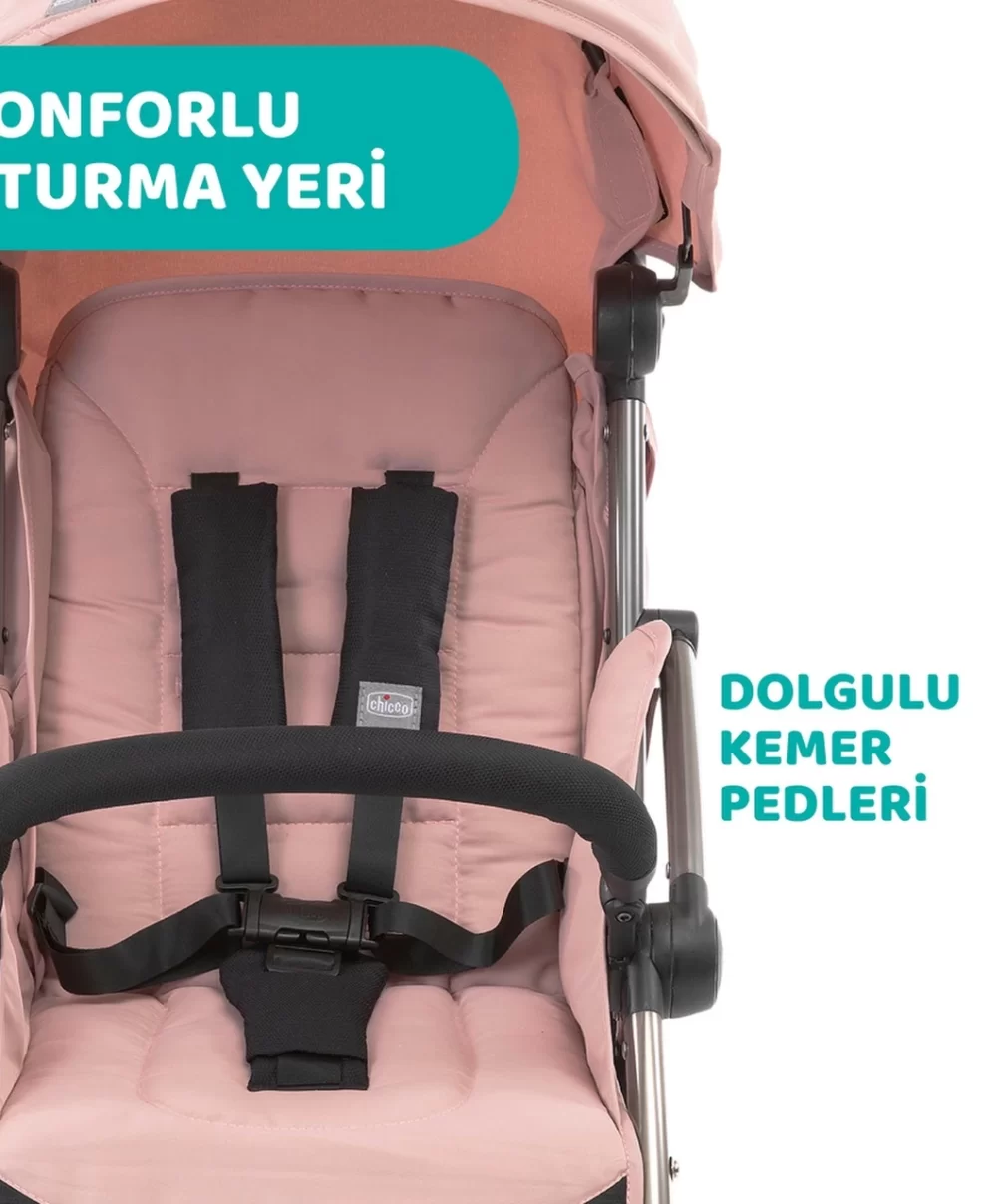 Chicco Cheerio Bebek Arabası Jet Black