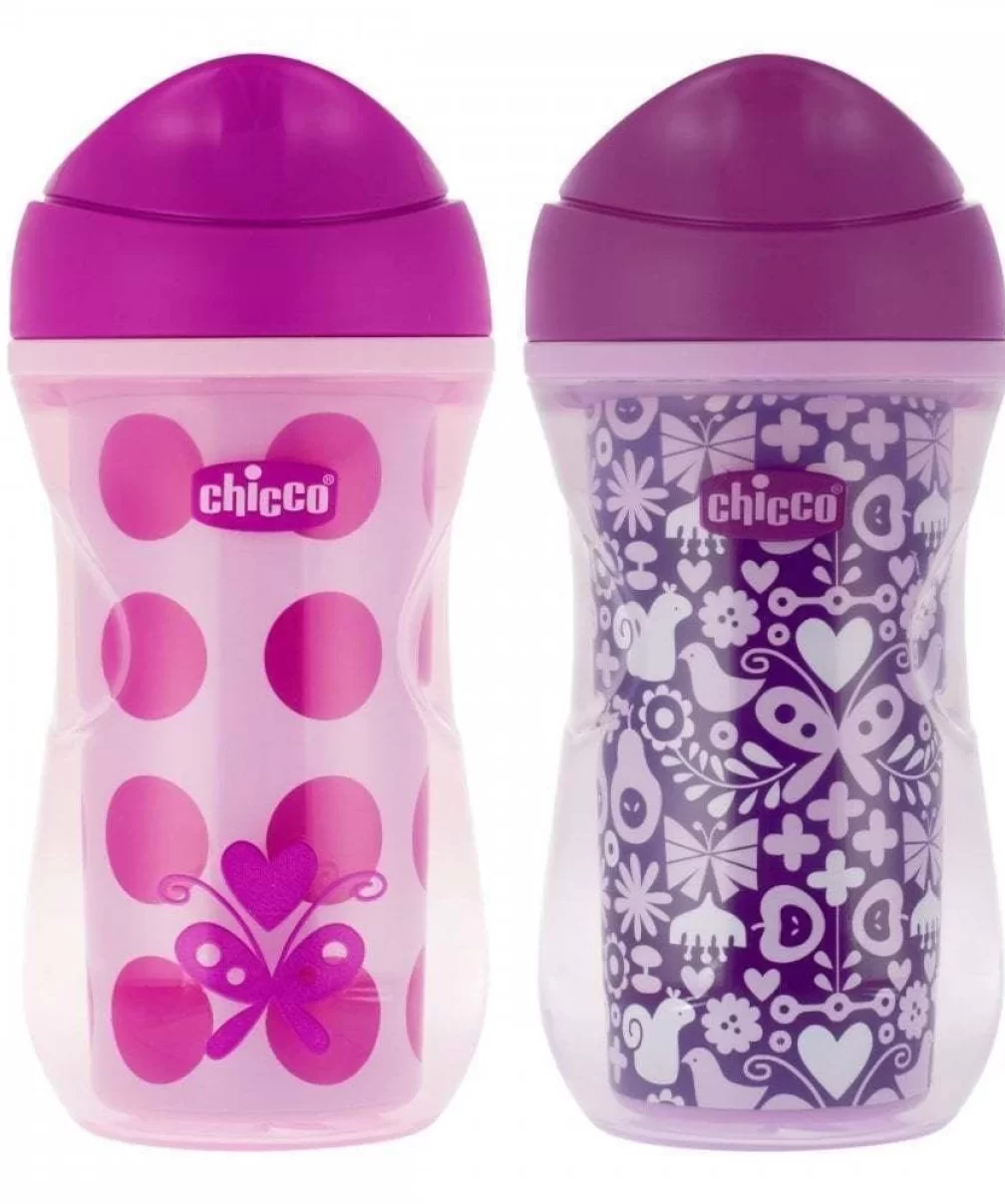 Chicco Isı Yalıtımlı Active Bardak 14+ Ay Kız