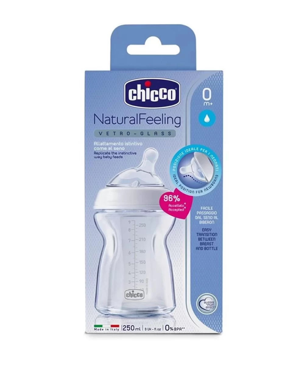 Chicco NaturalFeeling Cam Biberon 0+ Ay 250 ml