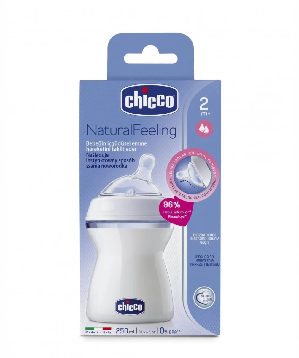 Chicco NaturalFeeling PP Biberon 2 Ay+ 250ml