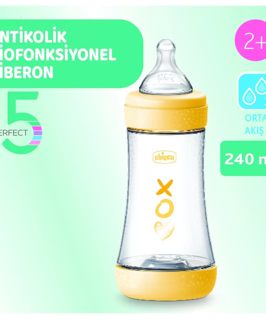 Chicco Perfect 5 Antikolik Biberon PP 240 ml Boy