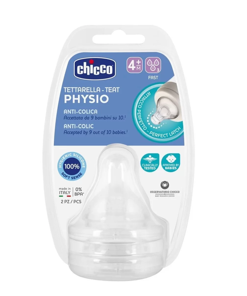 Chicco Well-Being 2Li Biberon Emziği 4+ Ay