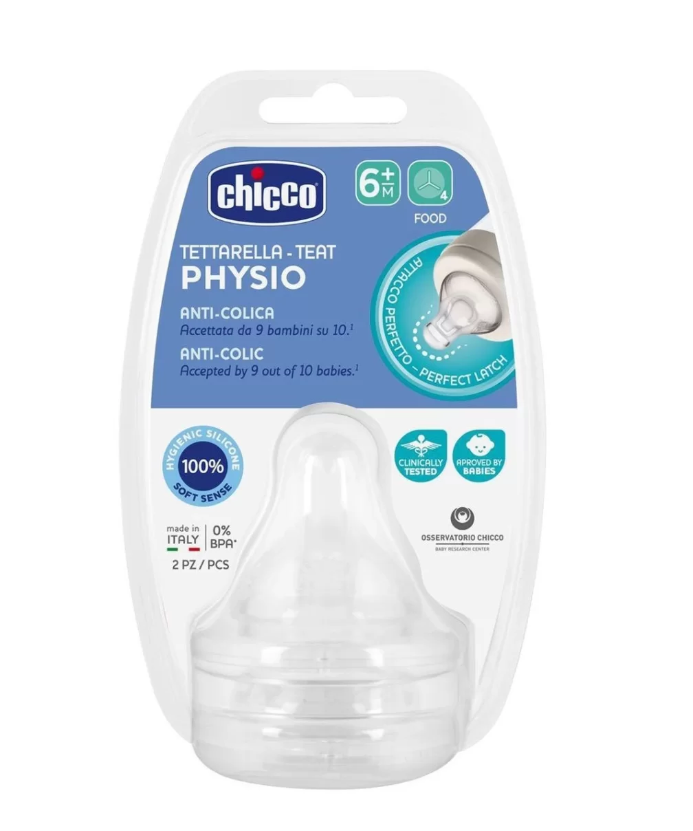 Chicco Well-Being 2Li Biberon Emziği 6+ Ay