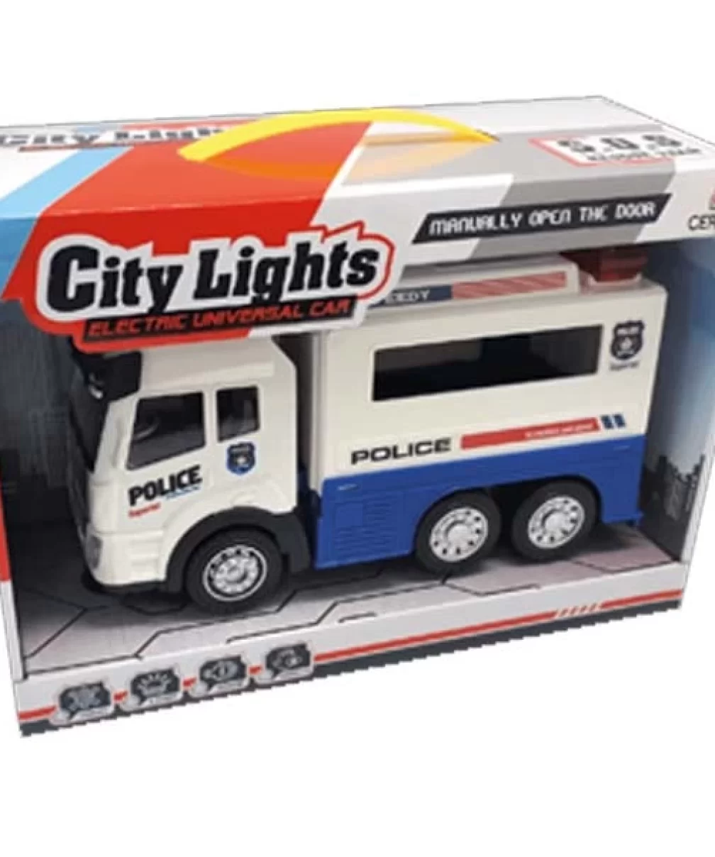 Ctoys Işıklı Ve Sesli Polis Kamyon