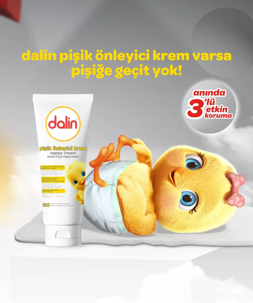 Dalin Bebek Pişik Kremi 100 ml