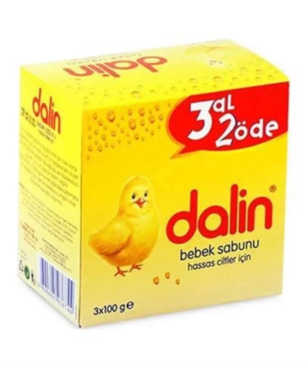 Dalin Bebek Sabunu Klasik 3Lü 3x100 Gr