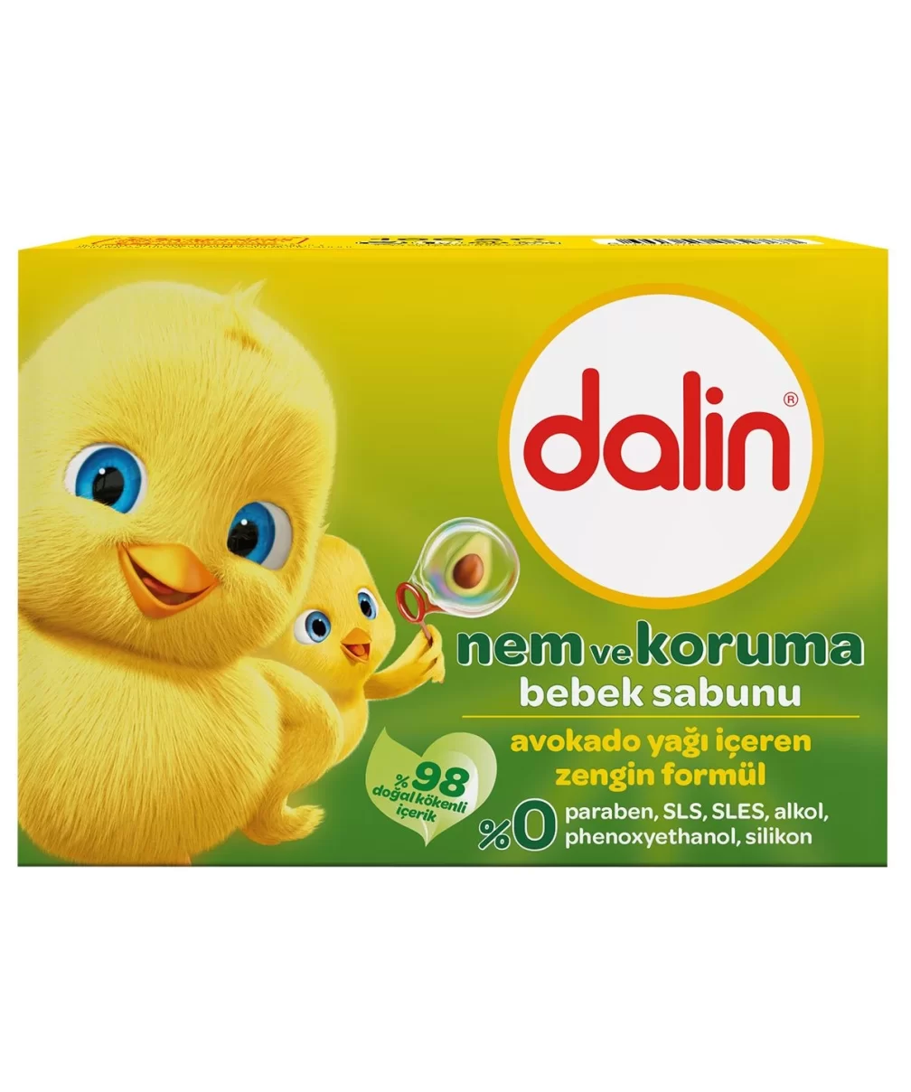 Dalin Bebek Sabunu Nem ve Koruma 100 Gr