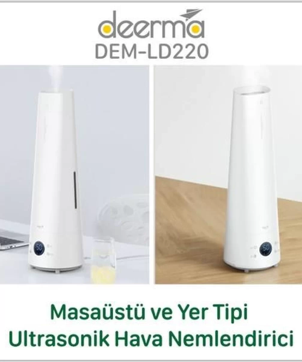 Deerma Uzaktan Kumandalı Ultrasonic Soğuk Buhar Makinesi LD220