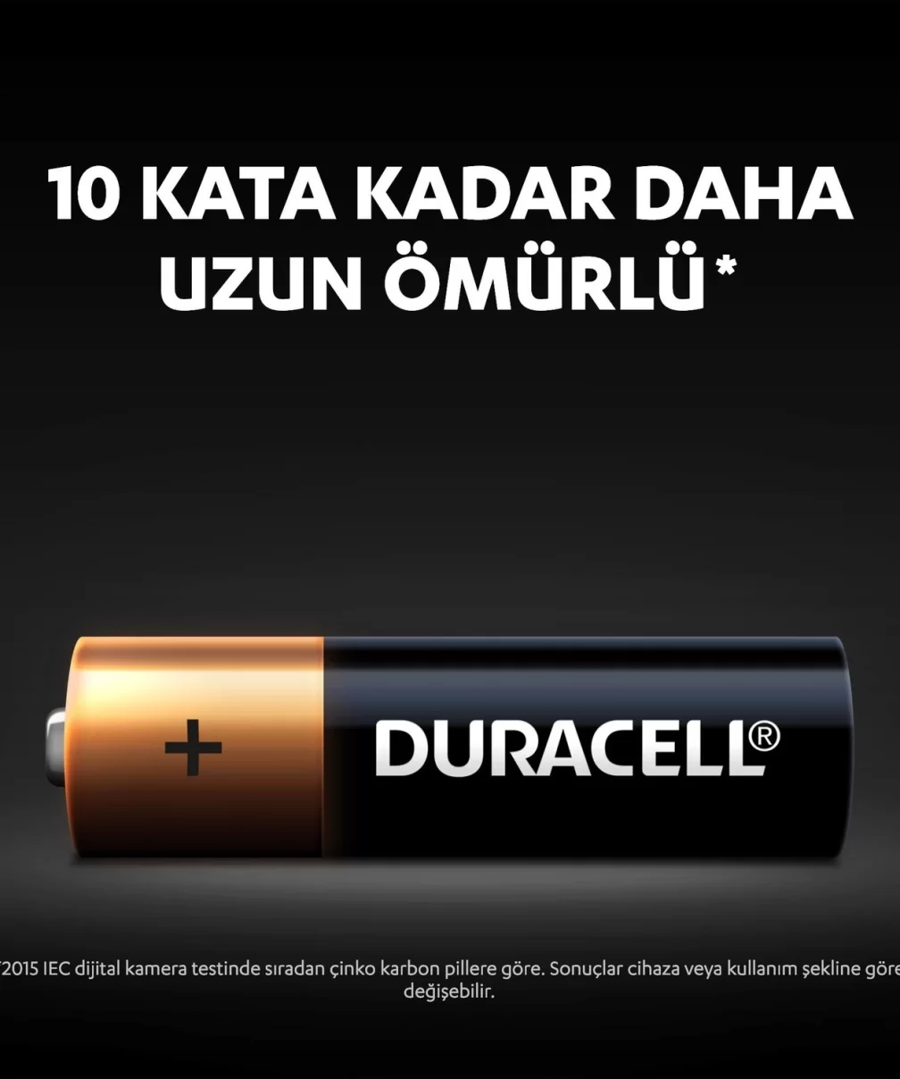 Duracell 4Lü AA Kalem Pil