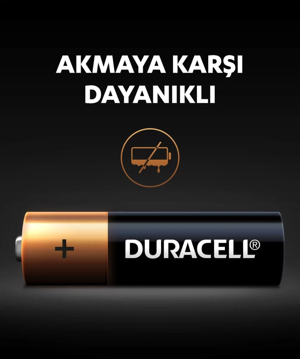 Duracell 4Lü AA Kalem Pil