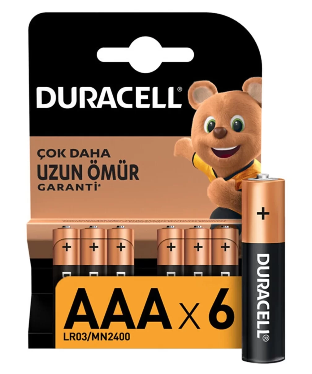 Duracell 6Lı AA Kalem Pil