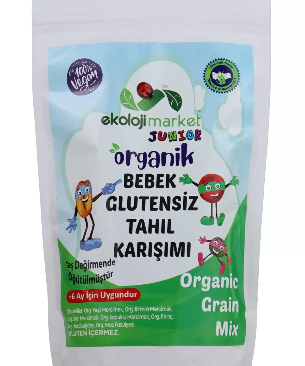 EM Junior Organik Bebek Glutensiz Tahıl Karışımı 250gr