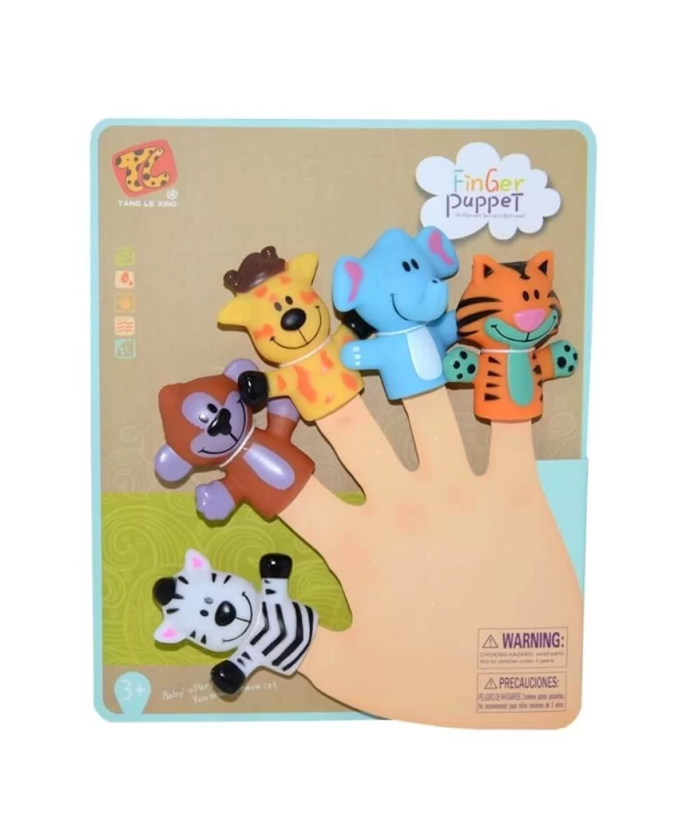 Finger Puppet Hayvan Figürlü Parmak Kuklası