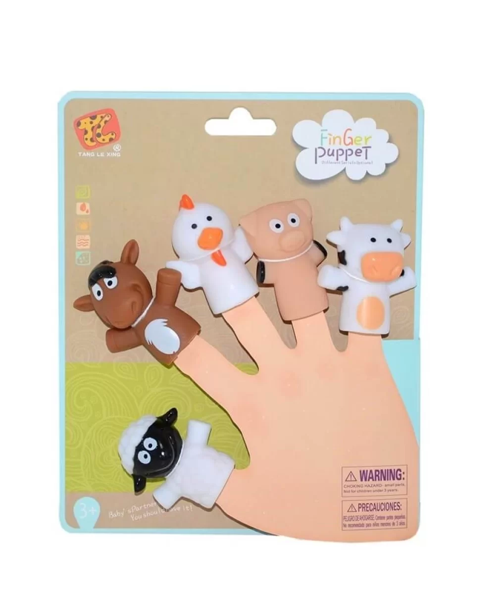 Finger Puppet Hayvan Figürlü Parmak Kuklası