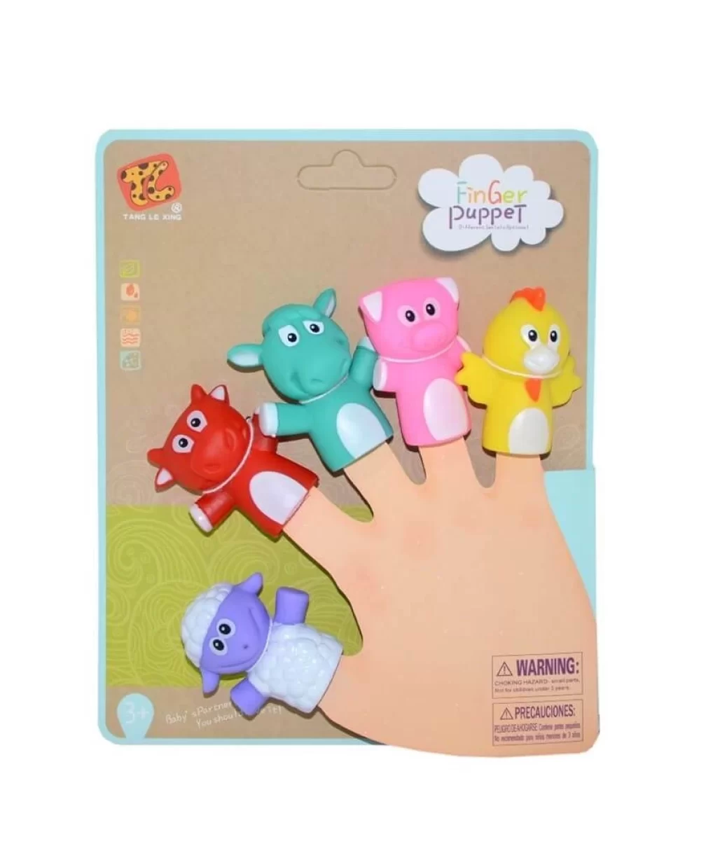 Finger Puppet Hayvan Figürlü Parmak Kuklası