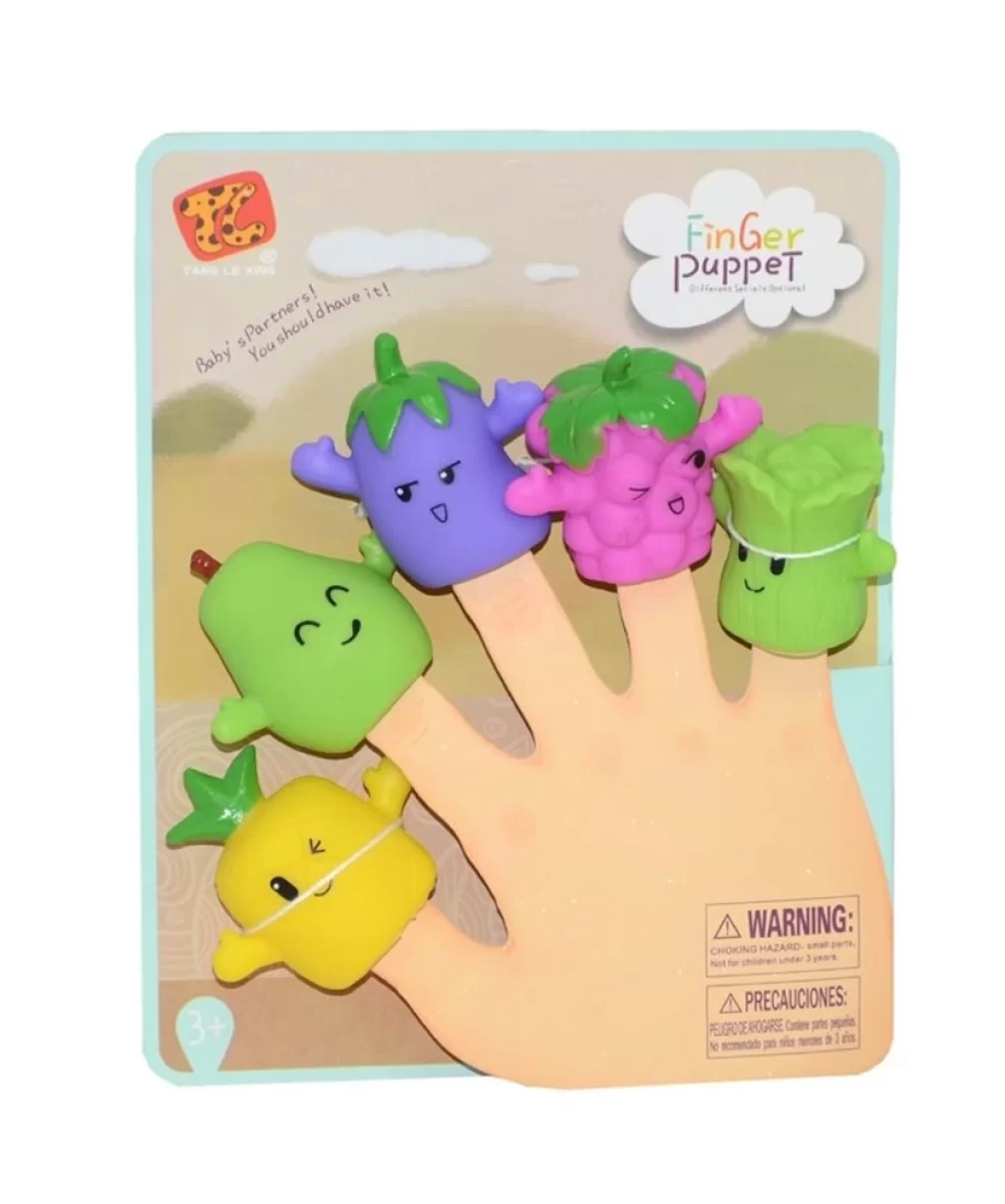 Finger Puppet Meyve Figürlü Parmak Kuklası