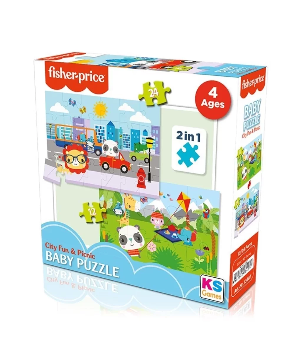 Fisher Price City & Fun Picnic Puzzle 13407