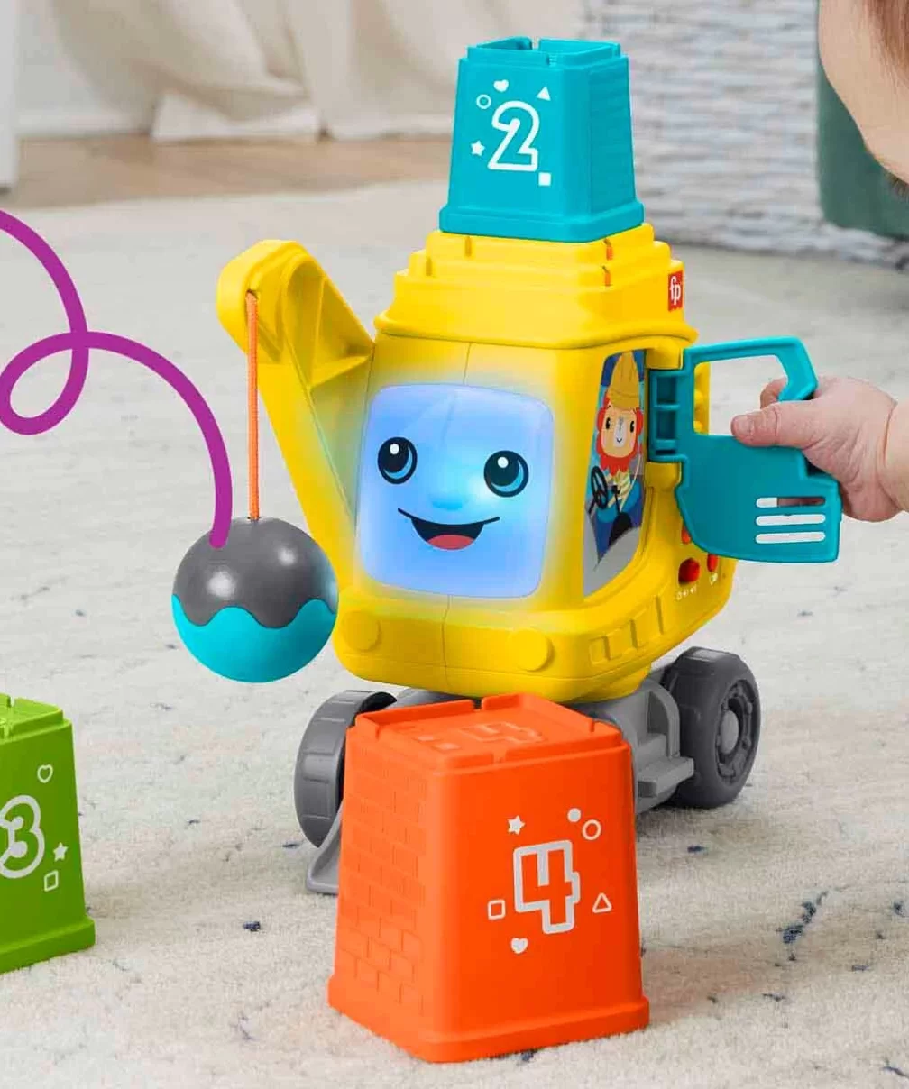 Fisher Price Eğitici Vinç HWY62