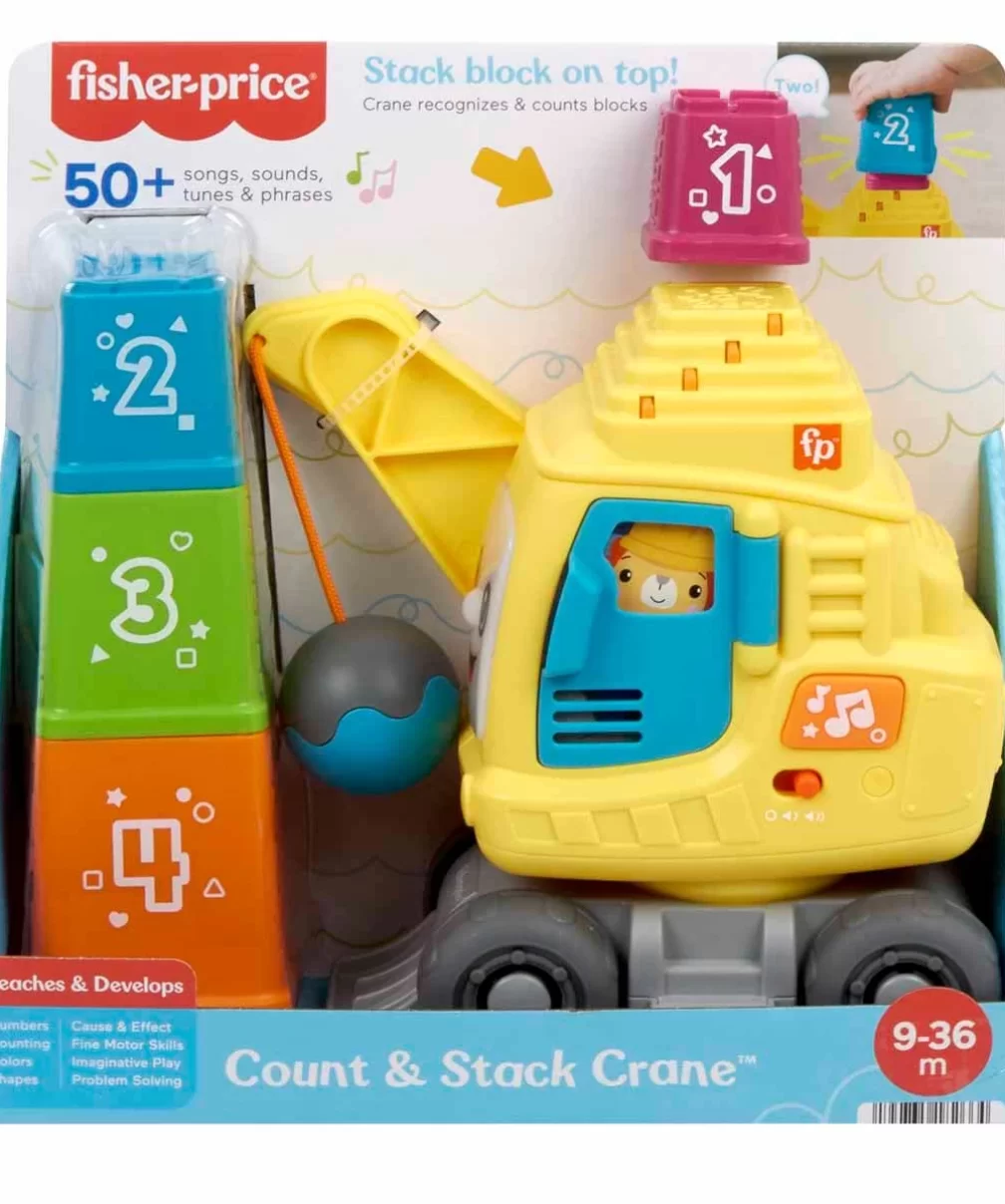 Fisher Price Eğitici Vinç HWY62