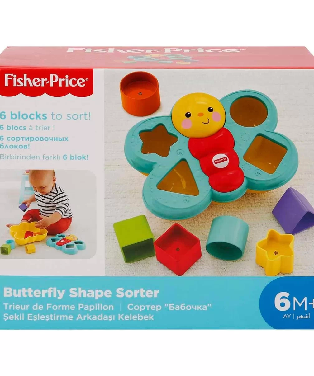 Fisher Price Şekil Eşleştirme Arkadaşı Kelebek CDC22