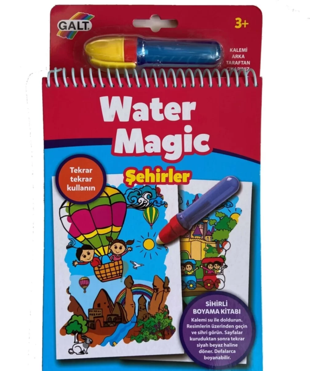 Galt Toys Water Magic Sihirli Kitap Şehirler 3 Yaş+