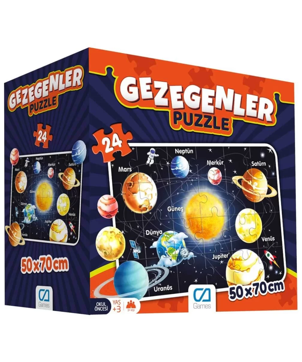 Games Gezegenler Eğitici Puzzle 5026