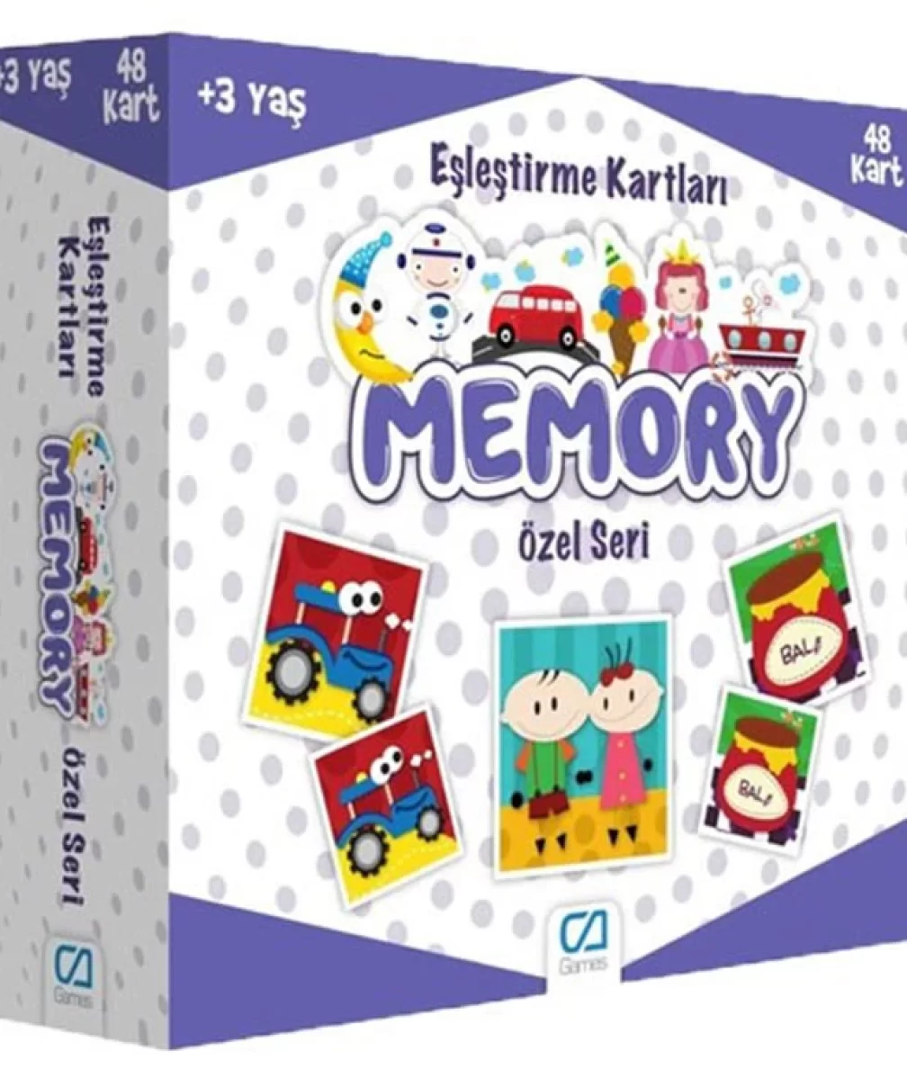 Games Memory Eşleştirme Kartları Özel Seri 48 Kart 5039