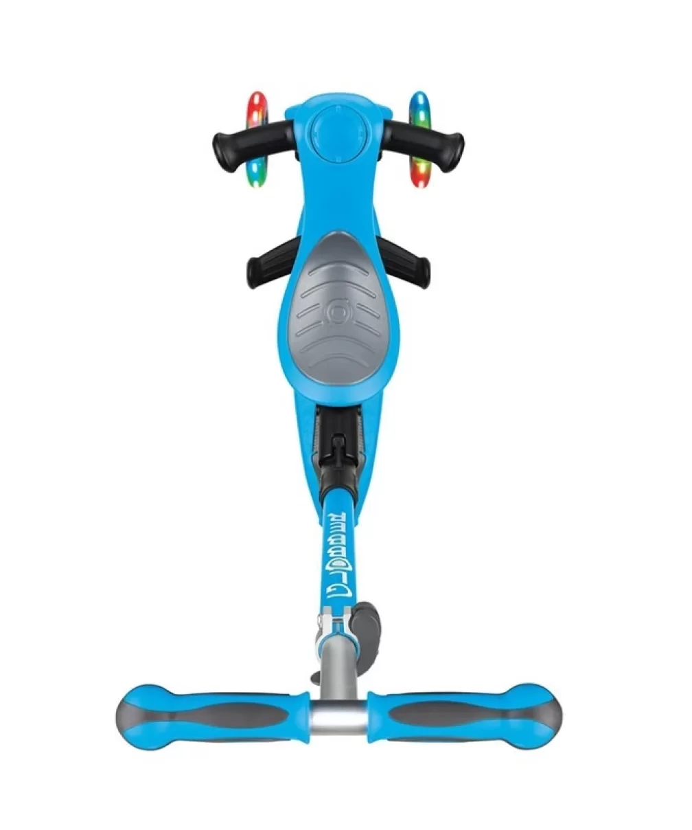 Globber Go Up Deluxe Scooter (Işıklı) Mavi