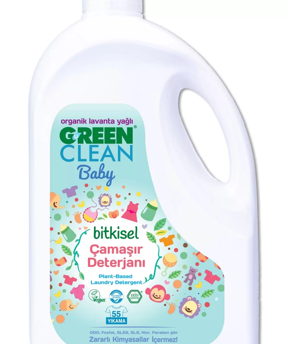 Green Clean Baby Bitkisel Çamaşır Deterjanı 2750 ml (55 Yıkama)