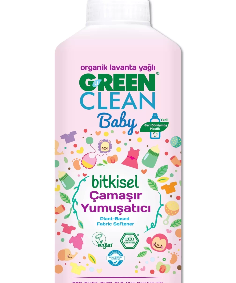 Green Clean Baby Bitkisel Çamaşır Yumuşatıcı 1000 ml