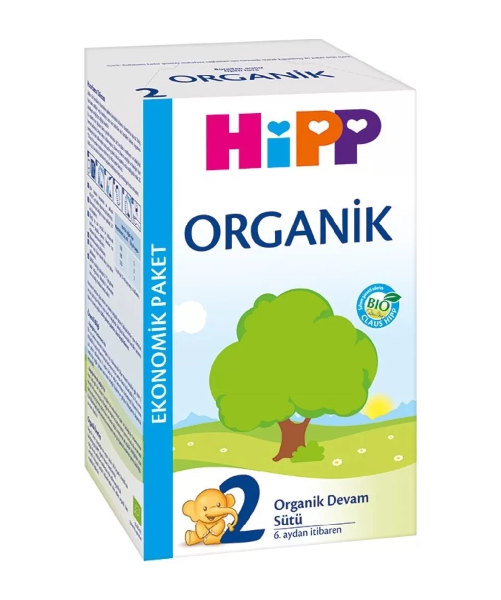 Hipp 2 Organik Devam Sütü 600 Gr