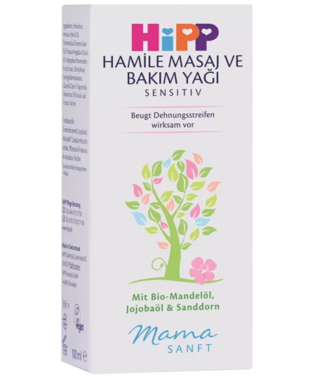 Hipp Hamile Masaj ve Bakım Yağı 100ml