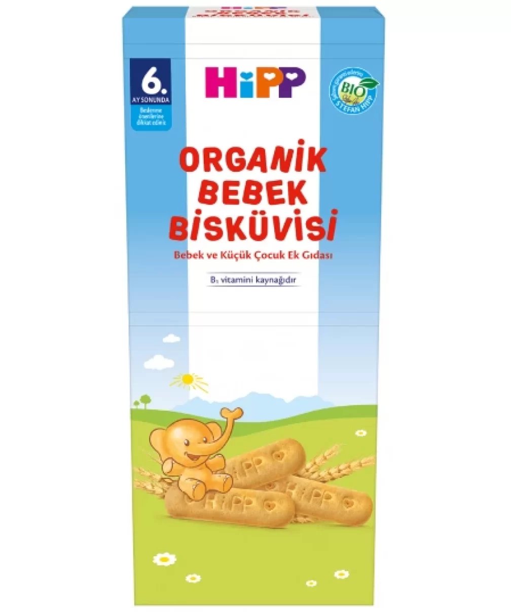 Hipp Organik Bebek Bisküvisi 180 Gr