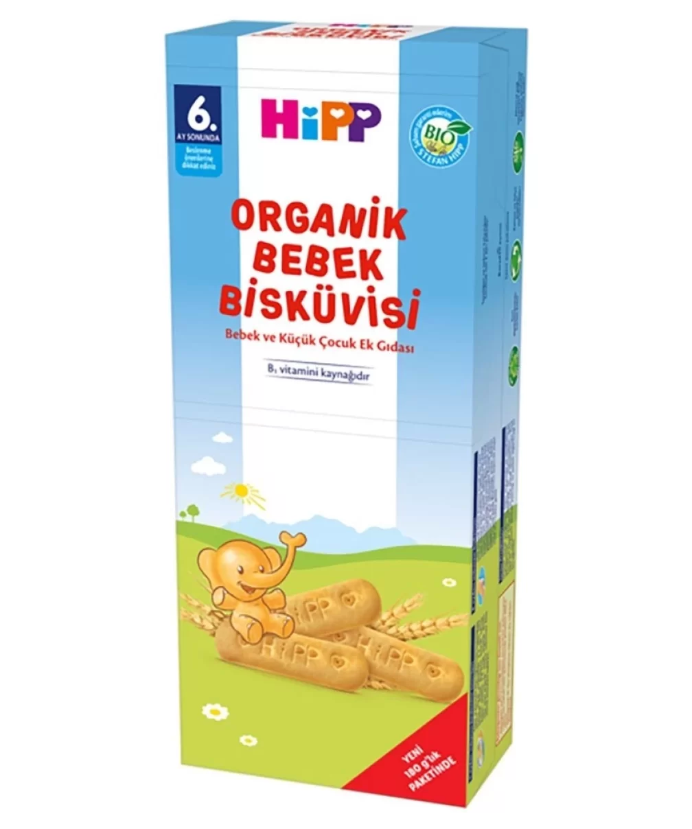 Hipp Organik Bebek Bisküvisi 180 Gr