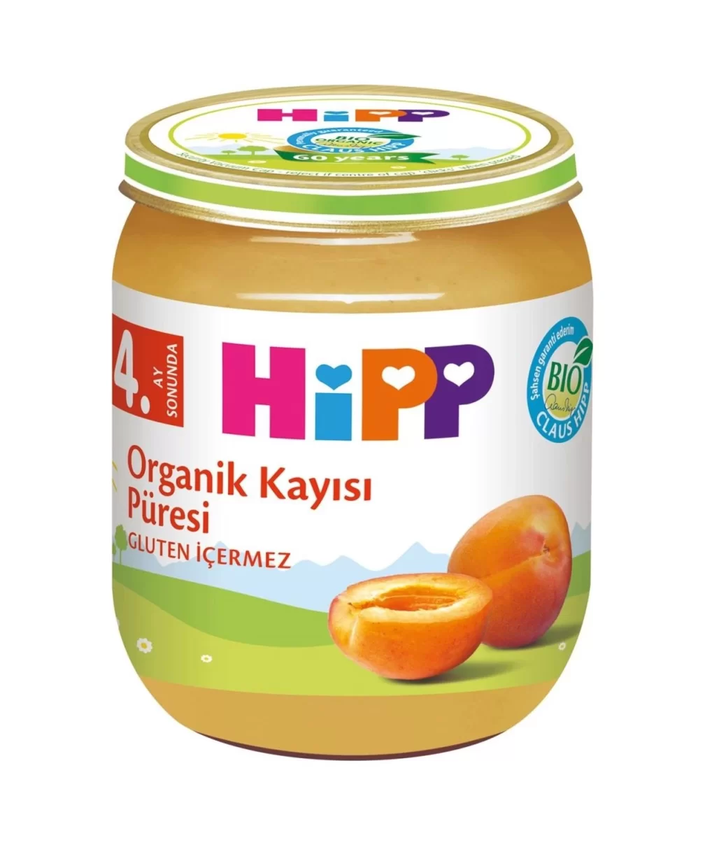 Hipp Organik Kayısı Püresi 125 Gr